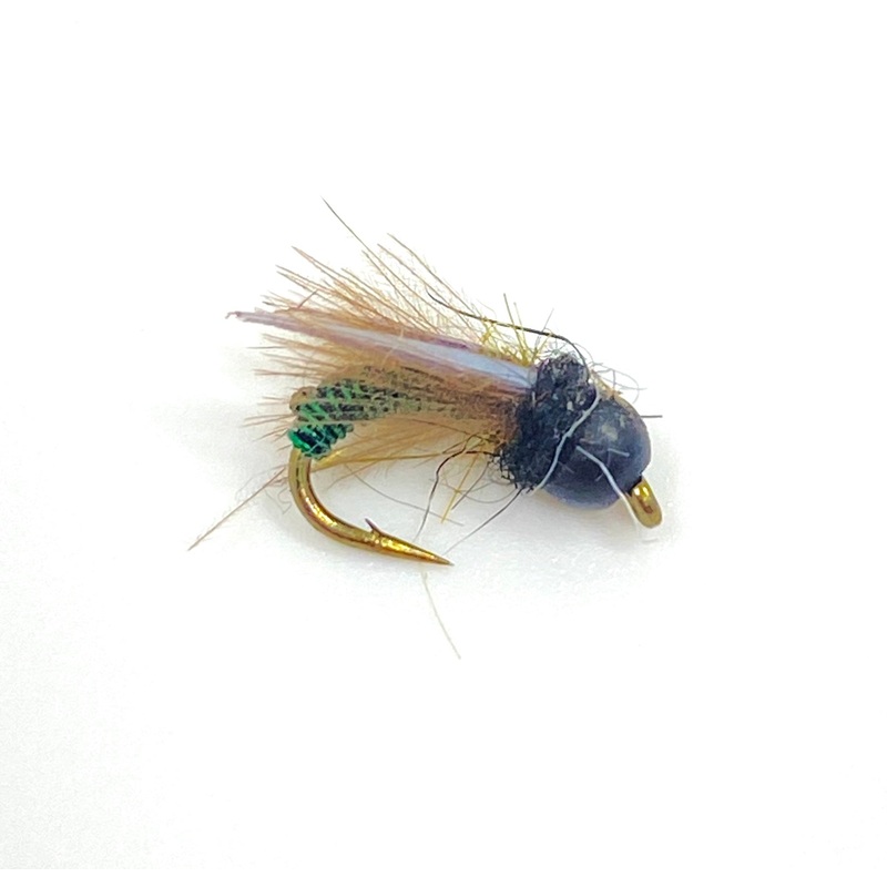 Wire Body CDC Biot Nymph – Size 16