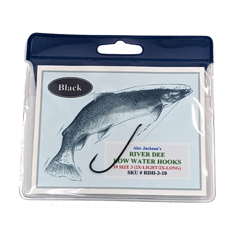 Daiichi Alec Jackson River Dee Low Water Hooks Size 3 10 pack