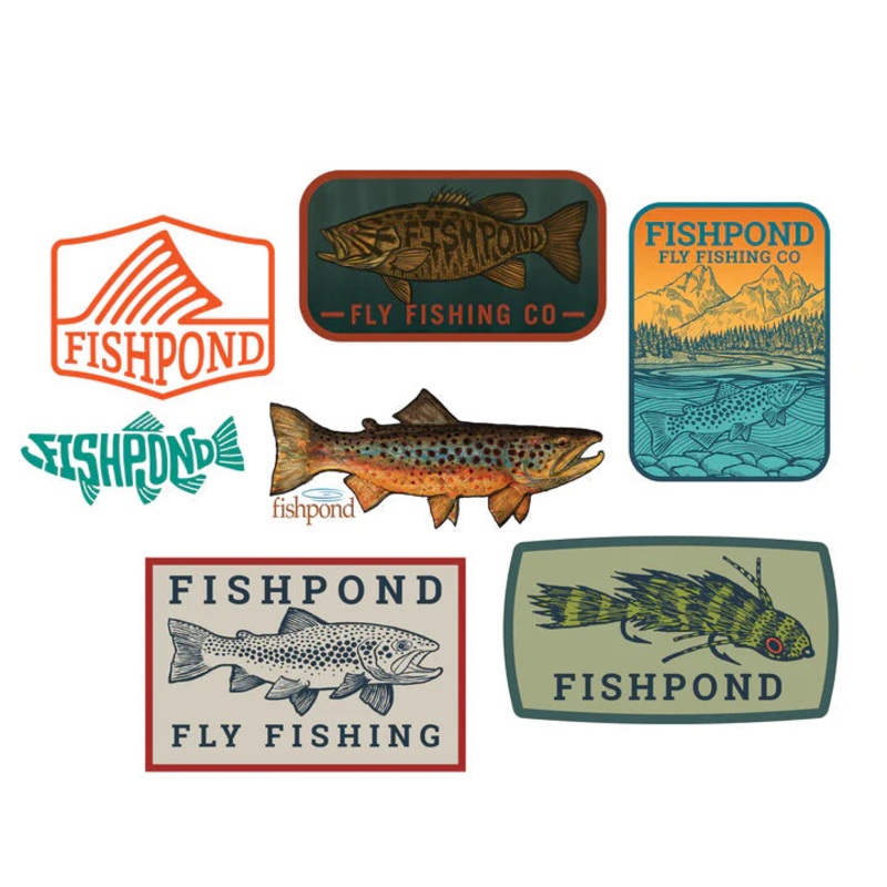 Fishpond Freshwater Sticker Bundle