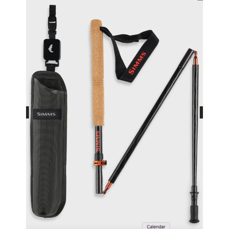 Simms Pro Wading Staff Black