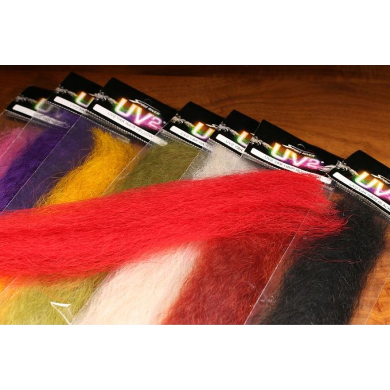 UV2 Yak Hair|Brown|Purple|Light Olive