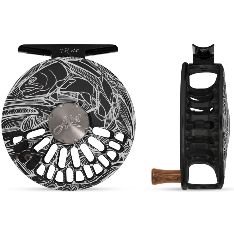 Abel TR Reel- Larko Trout- Black 4/5