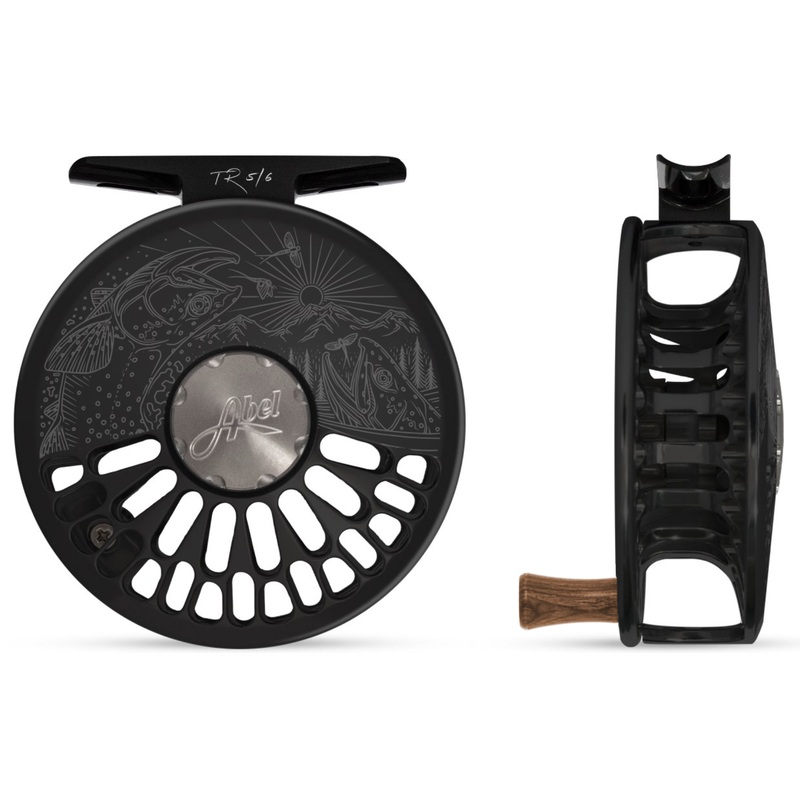 Abel TR Reel – Underwood High Country Cuts – Black 5/6