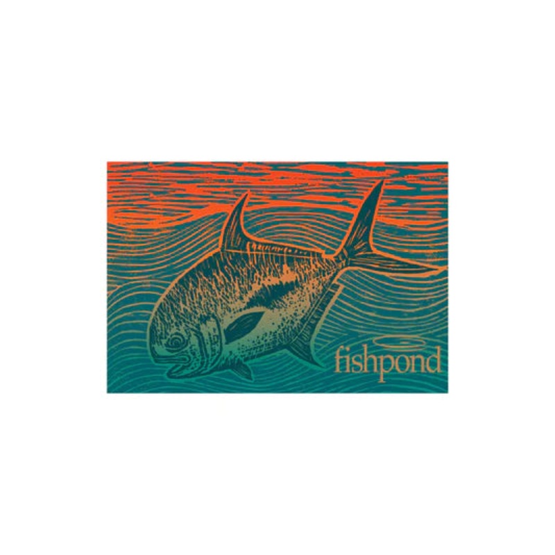 Fishpond Permit Paradise Sticker 5
