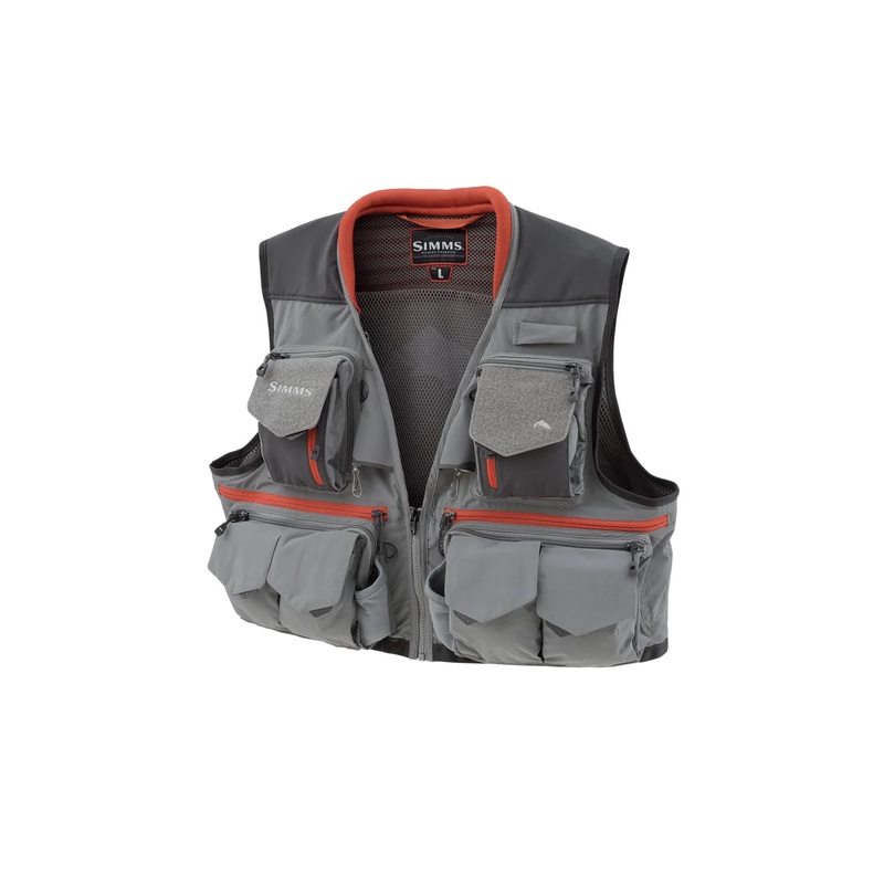 Simms Guide Fishing Vest|Steel|L|XL|M