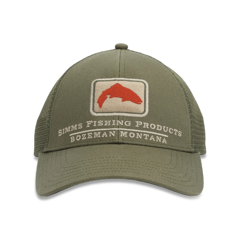 Simms Icon Trucker Hat|Riffle Green