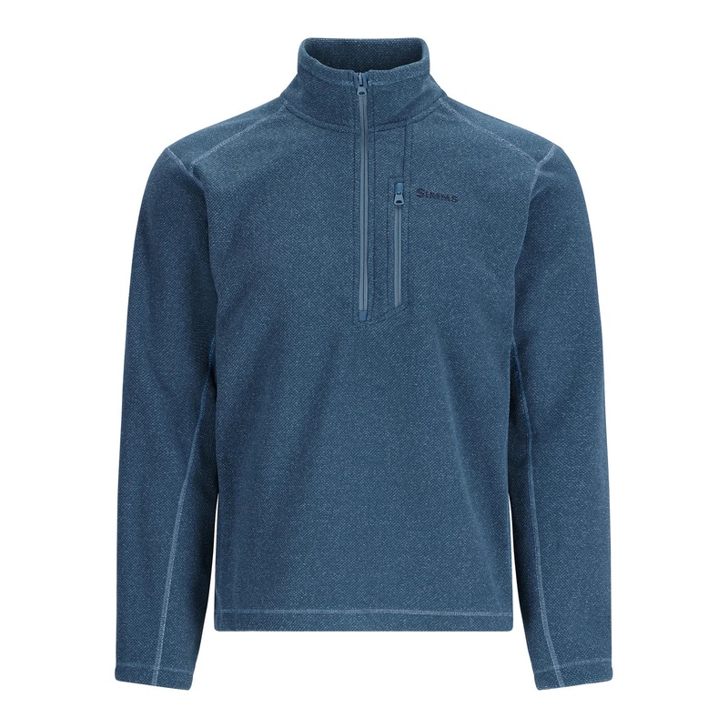 Simms Rivershed Half Zip|M|L|XL|XXL|Neptune Heather