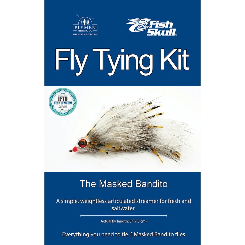 Flymen Masked Bandito Fly Tying Kit