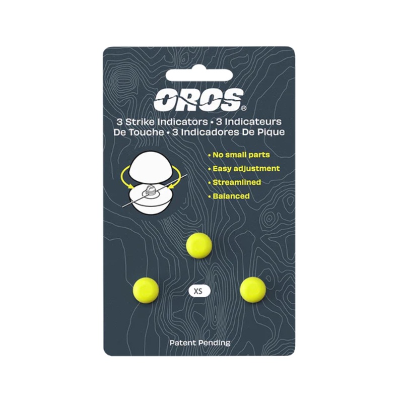 Oros Strike Indicator 3-pack Chartreuse X-Small