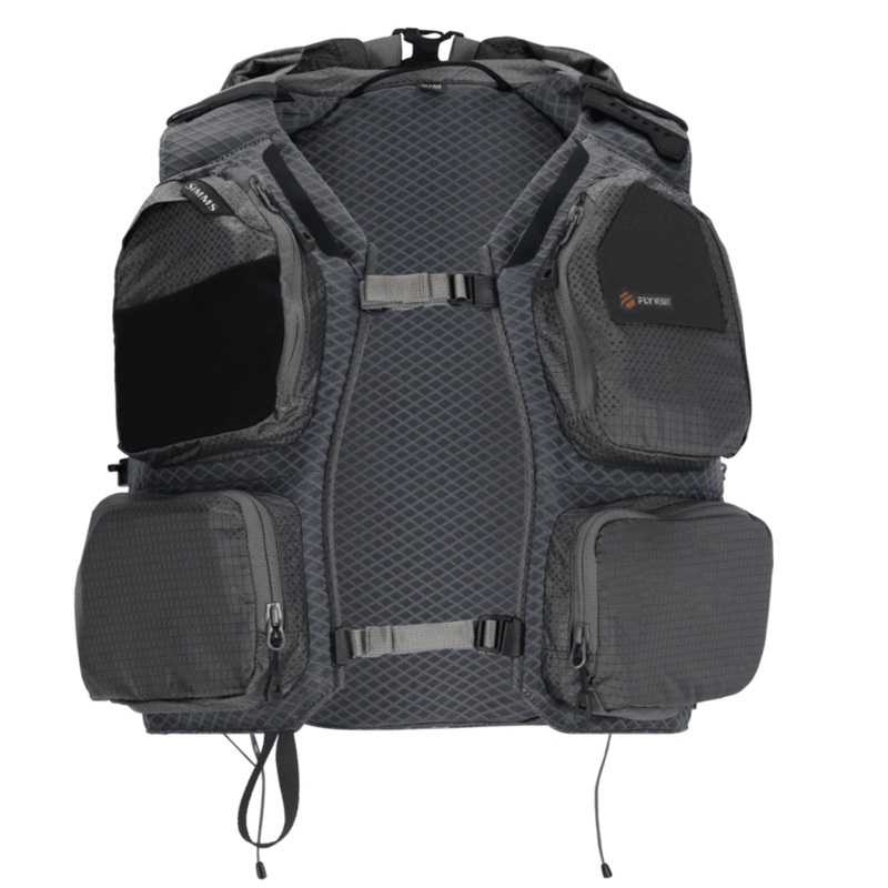 Simms Flyweight Vest|Smoke|S/M|L/XL