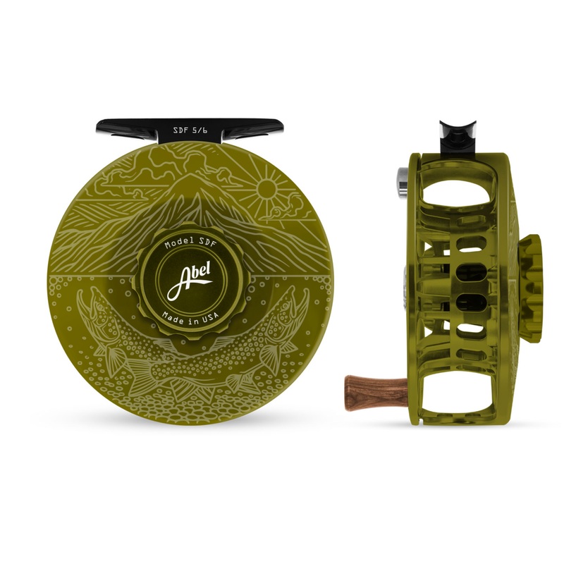 Abel SDF Reel – Underwood Ridge Risers – Olive 5/6