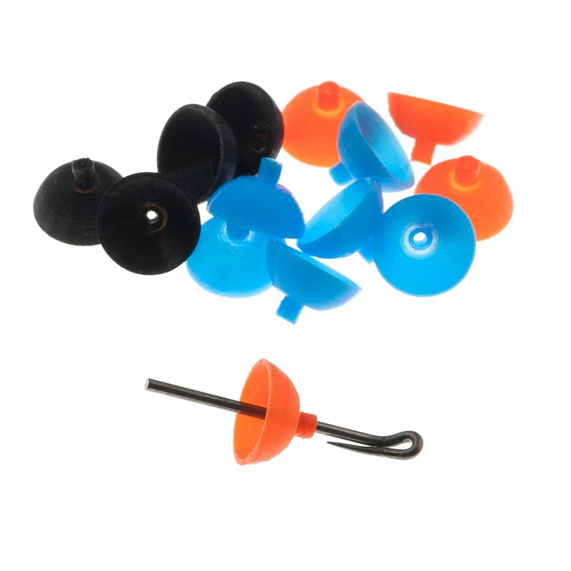 Aqua Flies Shoulder Cone|Clear|Black|Chartreuse|Blue|Orange|Medium