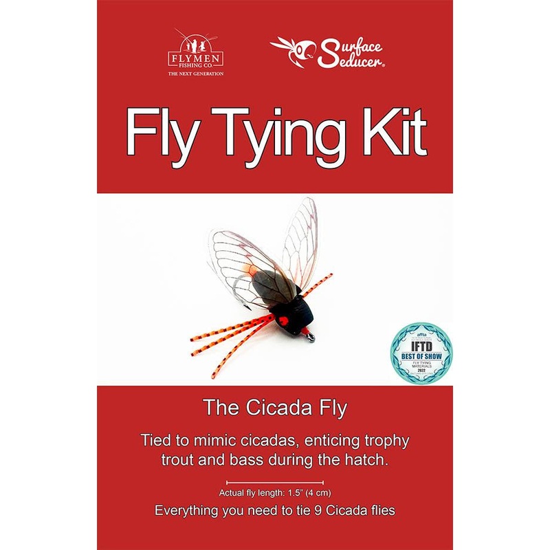 Flymen Cicada Tying Kit