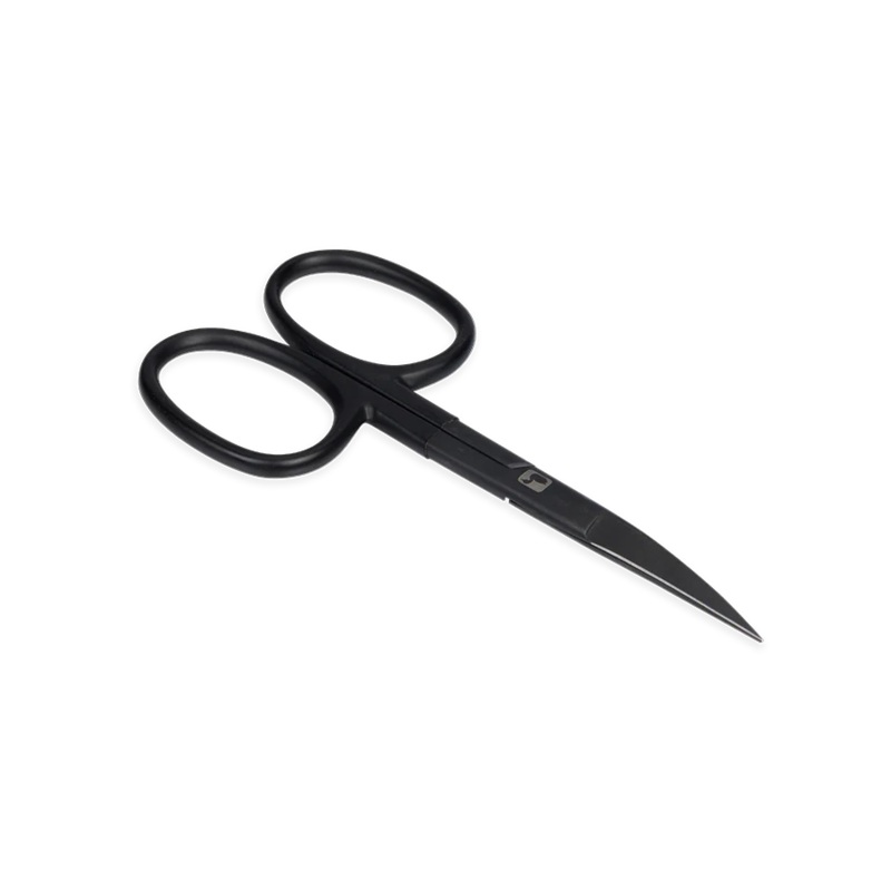 Loon Ergo Curved Hair Scissors- Black