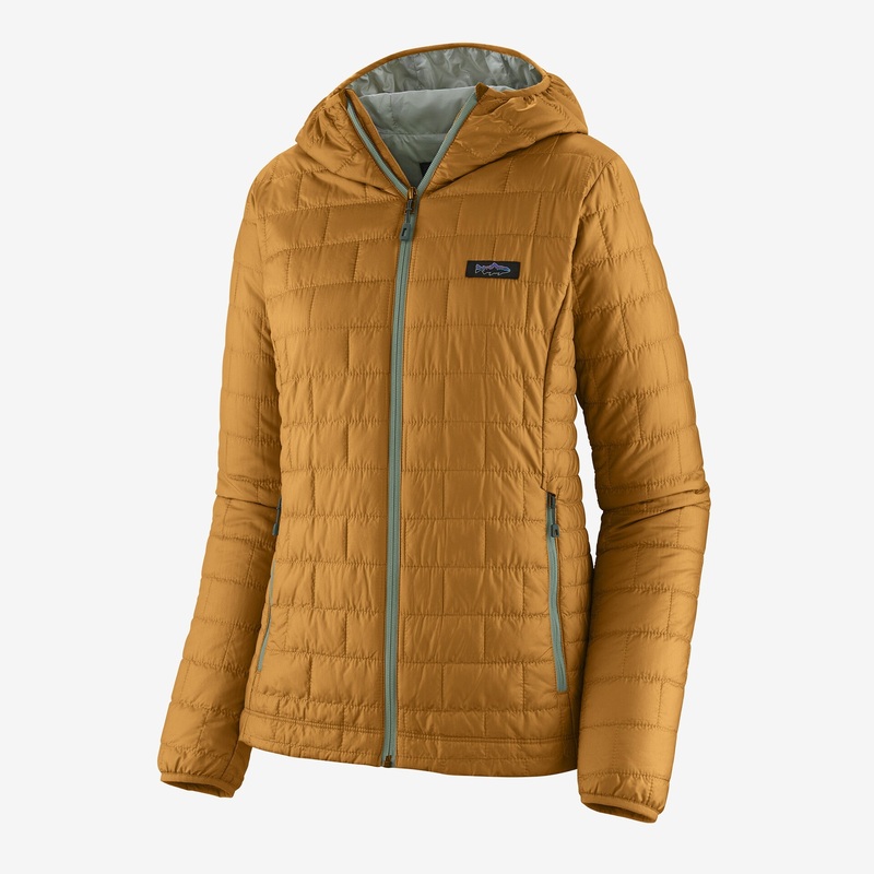 Patagonia Women’s Nano Puff Fitz Roy Trout Hoody