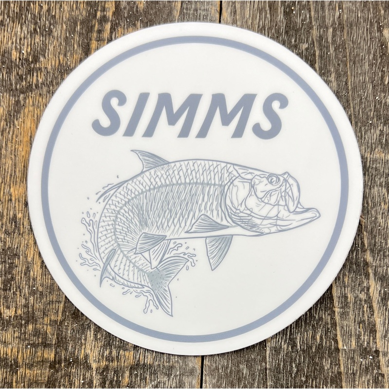 Simms Tarpon Bones Sticker