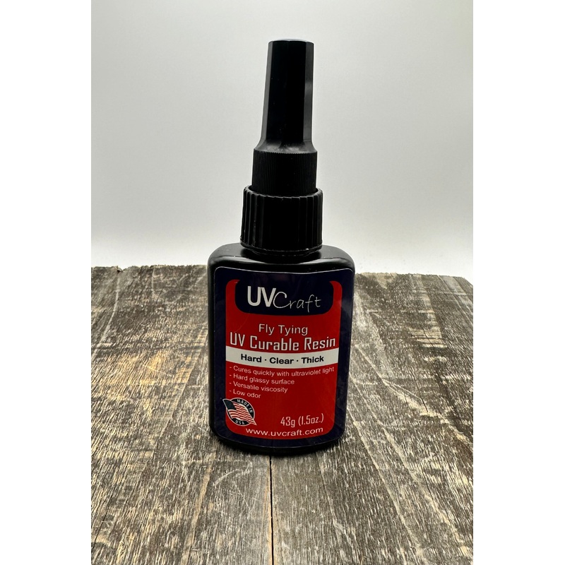 UV Craft – Hard  Clear  Thick UV Resin 1.5 oz Bottle