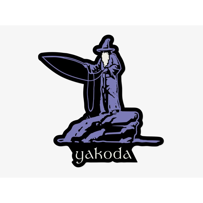 Yakoda Fish Wizard Sticker