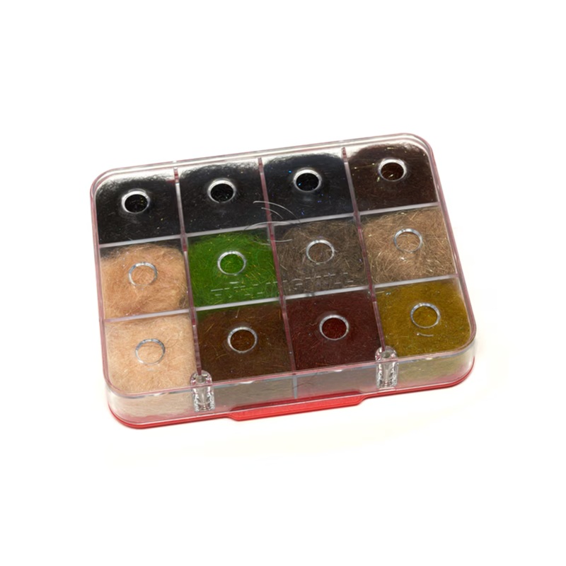 Fulling Mill Euro Nymph Flash Dubbing Selection