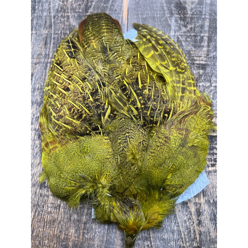 Hungarian Partridge Skin Select Olive