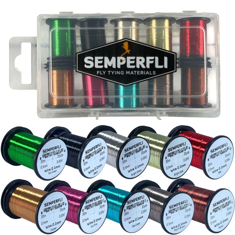 Semperfli 0.1mm Wire Collection