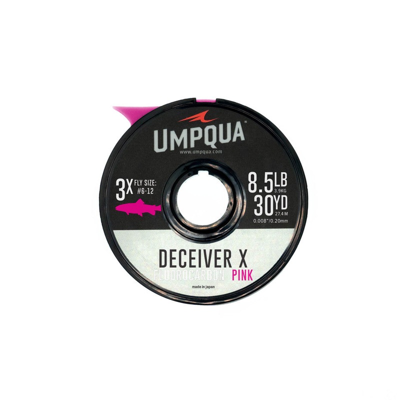 Umpqua Deceiver X Fluoro Tippet Pink – 30yd