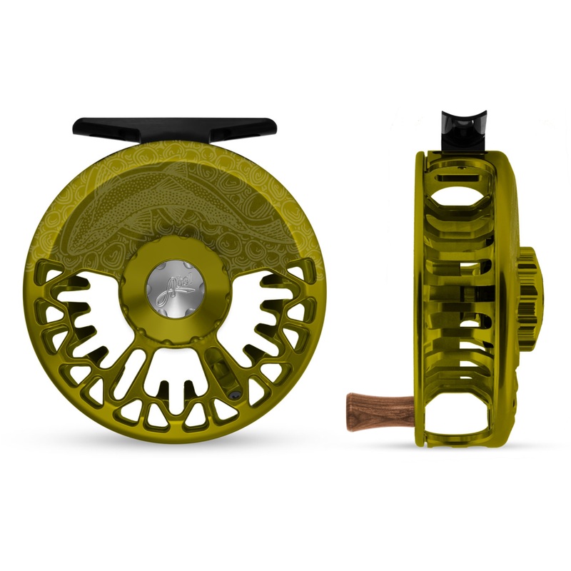 Abel Vaya Reel- Underwood Sight Fish- Olive 4/5