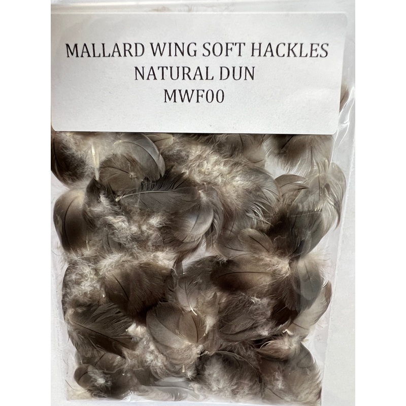 Mallard Wing Soft Hackle Feathers Natural