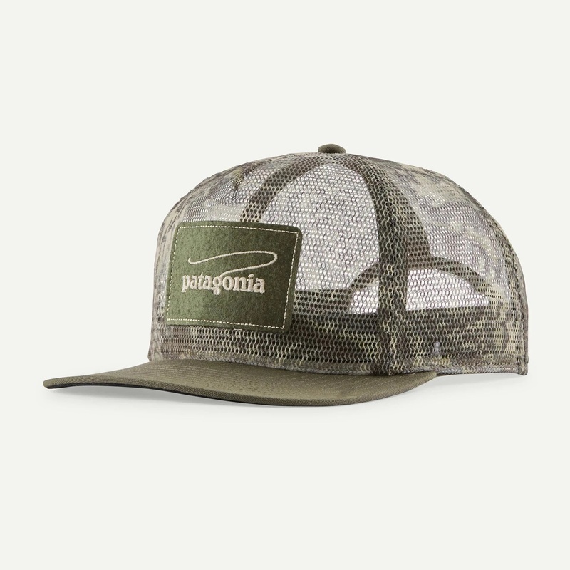 Patagonia Breezefarer Cap|Casting Logo: Splashing Seas Wing Grey