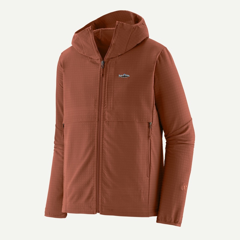 Patagonia Men’s R1 TechFace Fitz Roy Trout Hoody (Closeout)