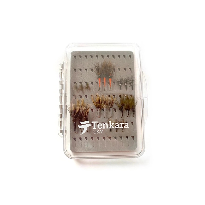 Tenkara Fly Assortment – 21 flies in box