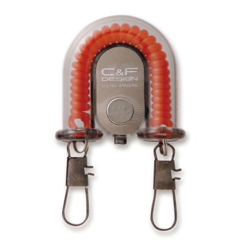 C&F Design 2-in-1 Retractor w Fly Catcher Orange (CFA-70WF)