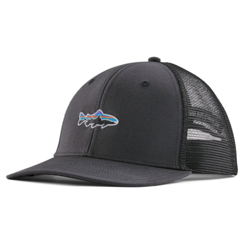 Patagonia Stand Up Trout Trucker Hat – Ink Black