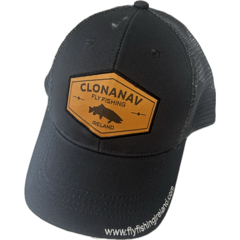 Clonanav Leather Badge Trucker