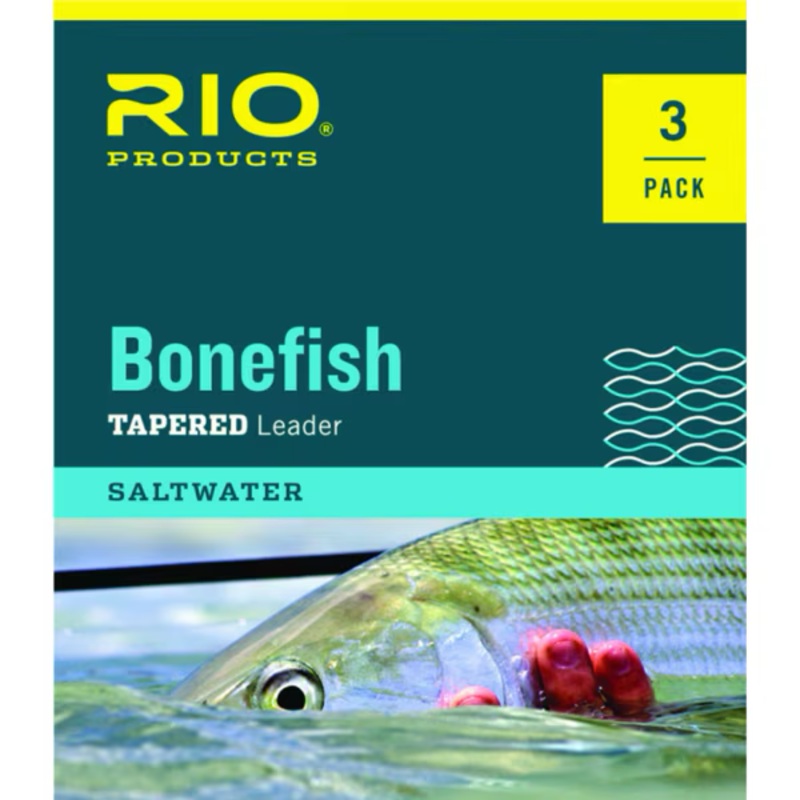 RIO Bonefish (10) Leader – 3 pack