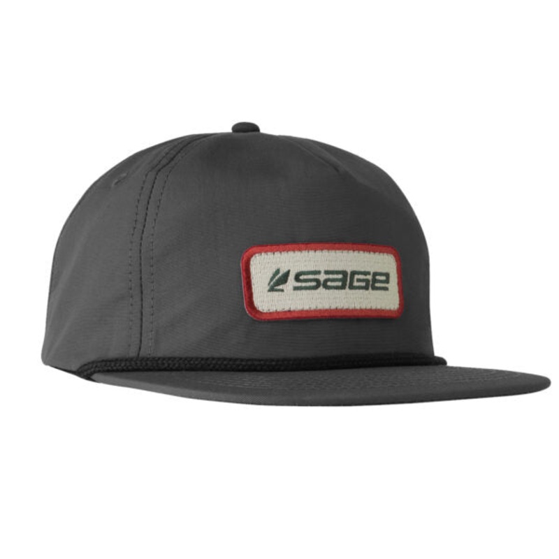 Sage Nylon Guide Hat|Charcoal