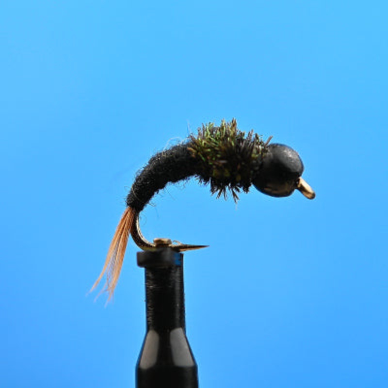 Tungsten Big Black Caddis|12|14|16|18