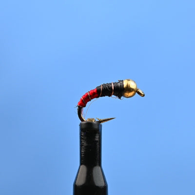 Tungsten Midge Red Black|16|18|20|22