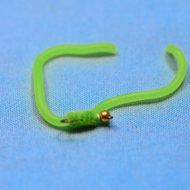 Tungsten Squirmy Worm Chartreuse