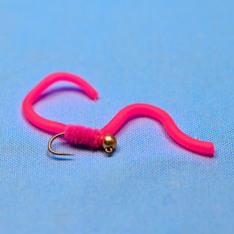 Tungsten Squirmy Worm Pink|10|12|14