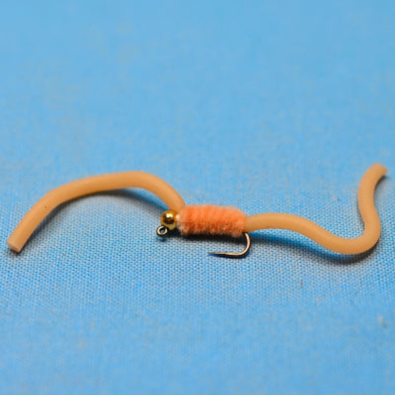Tungsten Squirmy Worm Tan|10|12|14