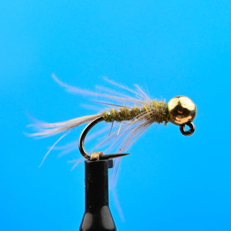 Tungsten Squirrel Jig Olive|14|16|18