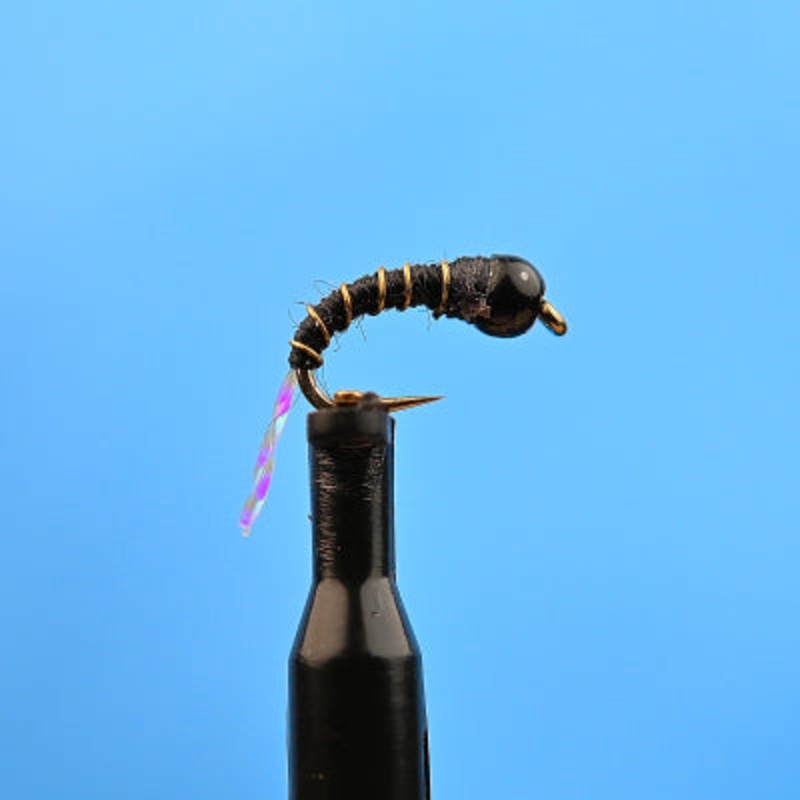 Tungsten Zebra Midge Black|16|18|20|22