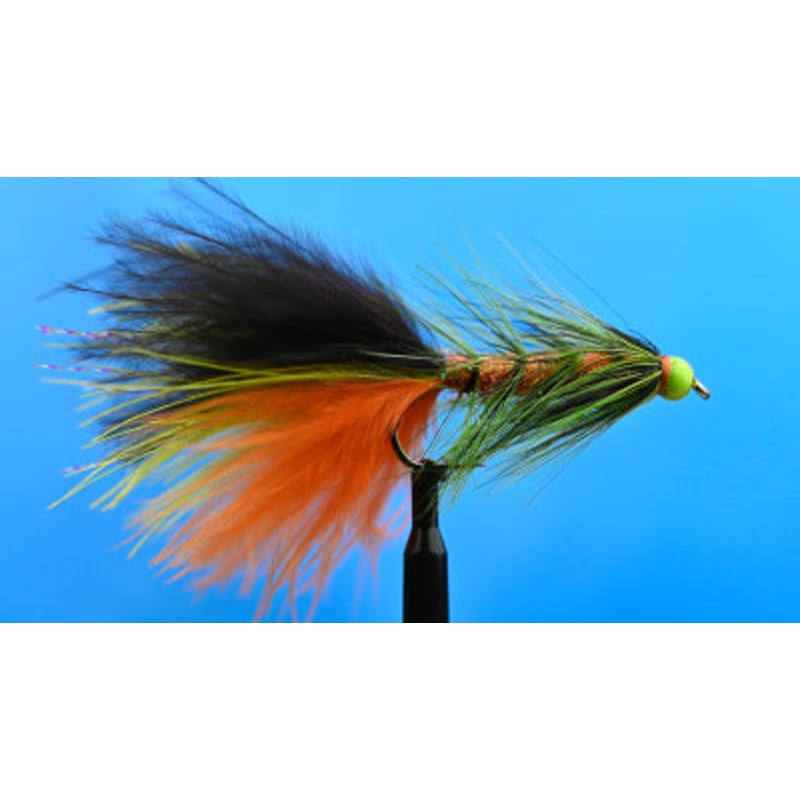 Bead Head  Woolly Bugger Tiger Woolly