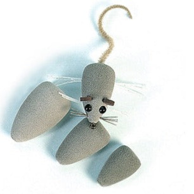 Rainy’s Foam Mouse Bodies|Grey|Small