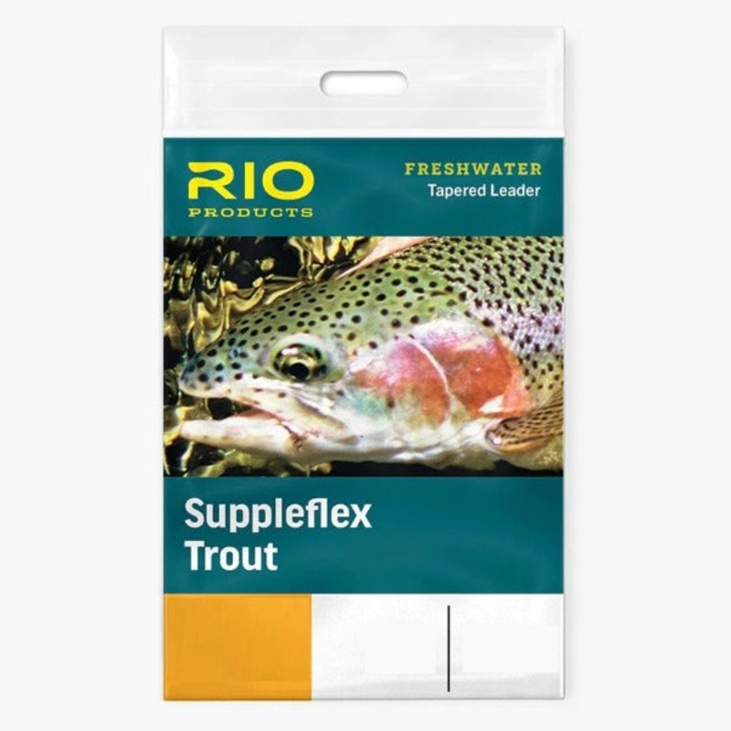 Rio Trout Suppleflex Leader|9′ 3X|9′ 4X|9′ 5X|9′ 6X|12′ 3X|12′ 4X|12′ 5X|12′ 6X