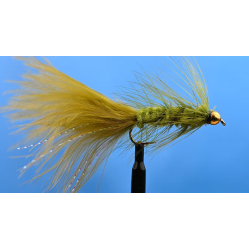 Tungsten Bead Woolly Bugger Olive