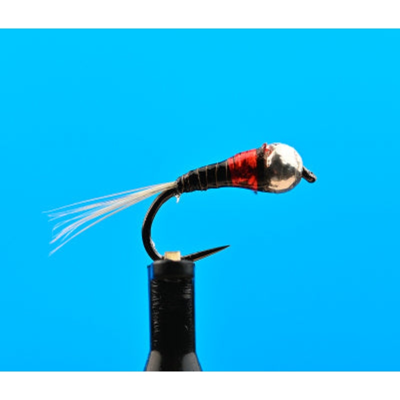 Tungsten Perdigon Brown Quill Red