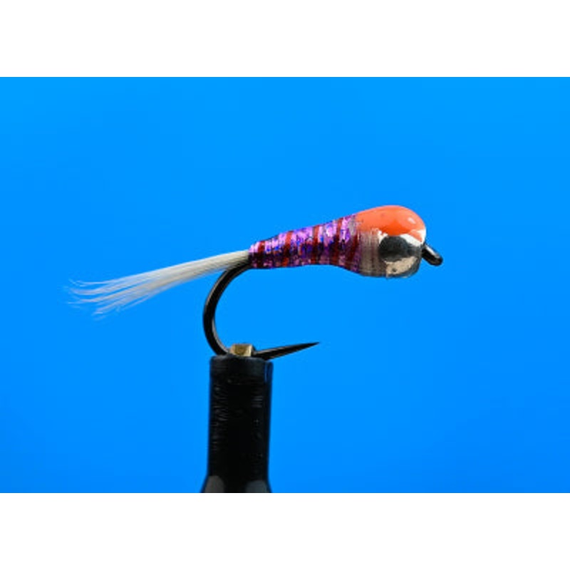 Tungsten Perdigon Orange Spot|14|16|18