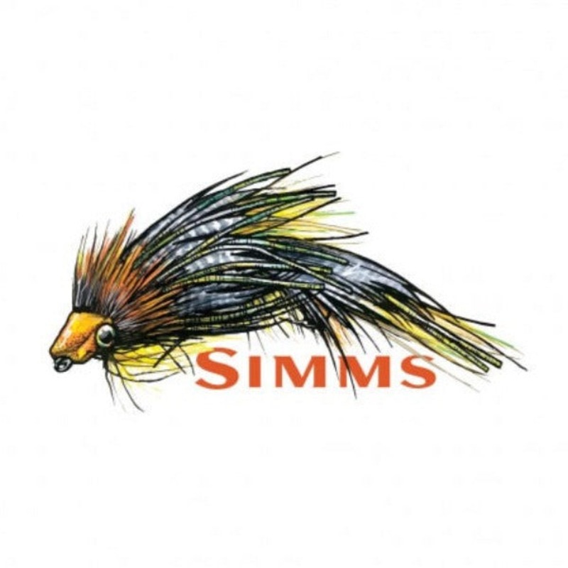 Simms Streamer Sticker|Cowboy Fly Sterling